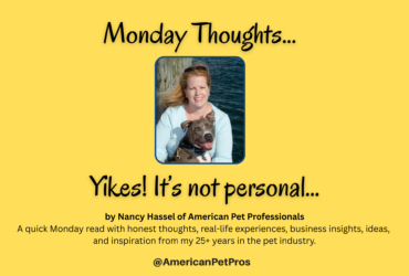 Yikes! It’s not personal…